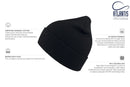 GREEN BEANIE BLACK - Suomen Brodeeraus