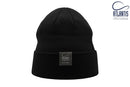 GREEN BEANIE BLACK - Suomen Brodeeraus