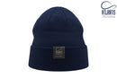 GREEN BEANIE NAVY - Suomen Brodeeraus