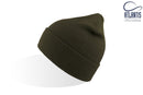 GREEN BEANIE OLIVE - Suomen Brodeeraus