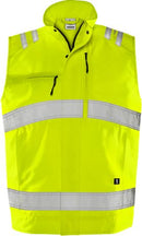 Green high vis liivi lk 2 5067 GPLU Hi-Vis Yellow - Suomen Brodeeraus