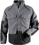 Green rakentajan takki 4538 GRN Grey/Black - Suomen Brodeeraus