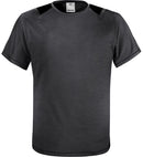 Green T-shirt 7520 GRK Grey/Black - Suomen Brodeeraus