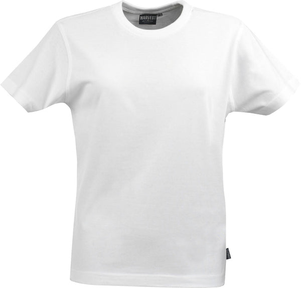 Harvest American Lady Tee White - Suomen Brodeeraus