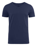 HARVEST AMERICAN V T-SHIRT NAVY - Suomen Brodeeraus