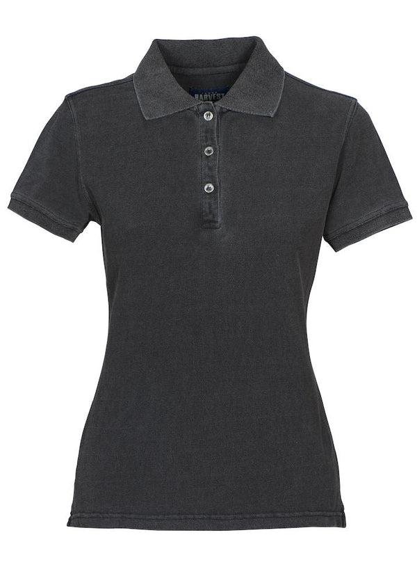 HARVEST FORDHAM LADY POLO BLACK DENIM - Suomen Brodeeraus