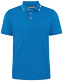 HARVEST GREENVILLE POLO PIQUE REGULA BRIGHT BLUE - Suomen Brodeeraus