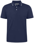 HARVEST GREENVILLE POLO PIQUE REGULAR NAVY - Suomen Brodeeraus