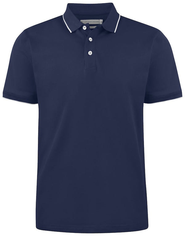 HARVEST GREENVILLE POLO PIQUE REGULAR NAVY - Suomen Brodeeraus