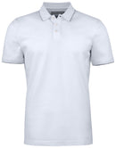 HARVEST GREENVILLE POLO PIQUE REGULAR WHITE - Suomen Brodeeraus