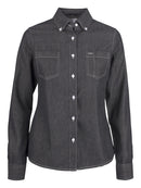 HARVEST JUPITER LADIES SHIRT BLACK DENIM - Suomen Brodeeraus