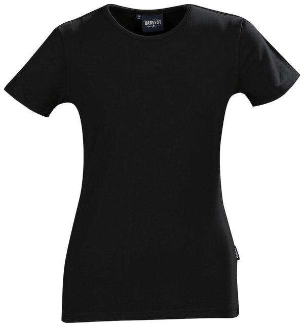 Harvest Lafayette lady top s/s Black - Suomen Brodeeraus