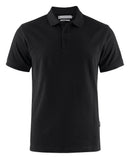 HARVEST NEPTUNE POLO MODERN FIT BLACK - Suomen Brodeeraus