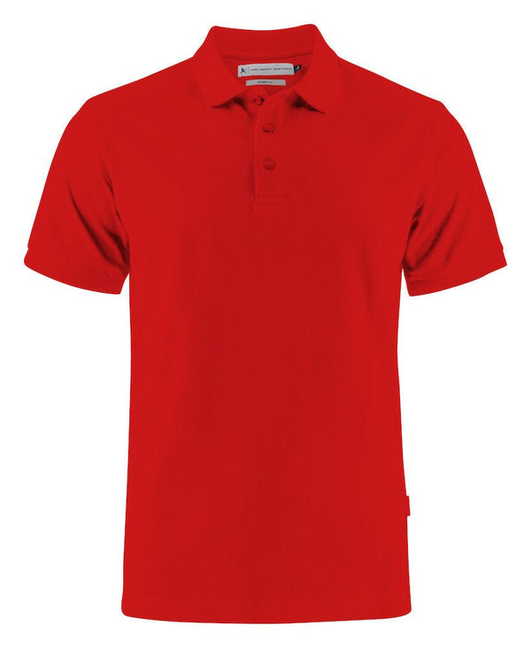 HARVEST NEPTUNE POLO MODERN FIT RED - Suomen Brodeeraus