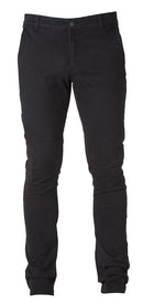 HARVEST OFFICER CHINOS MEN BLACK - Suomen Brodeeraus