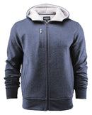 HARVEST PARKWICK HOODED MEN JACKET NAVY MELANGE - Suomen Brodeeraus