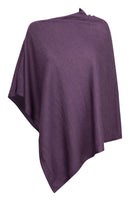Harvest Poncho Dp. Lavender One Size - Suomen Brodeeraus