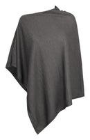 Harvest Poncho GREY MELANGE One Size - Suomen Brodeeraus