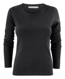 HARVEST Portland Lady Round-neck BLACK - Suomen Brodeeraus