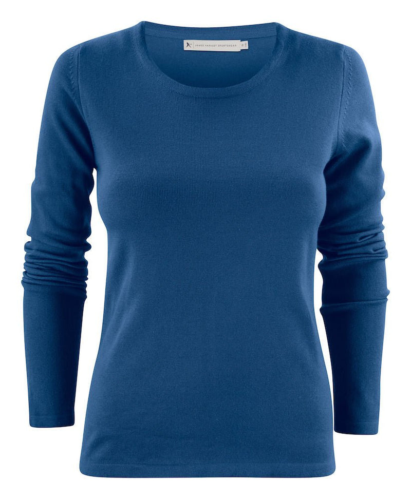 HARVEST Portland Lady Round-neck BLUE FOG - Suomen Brodeeraus