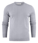 HARVEST Portland Round-neck GREY MELANGE - Suomen Brodeeraus