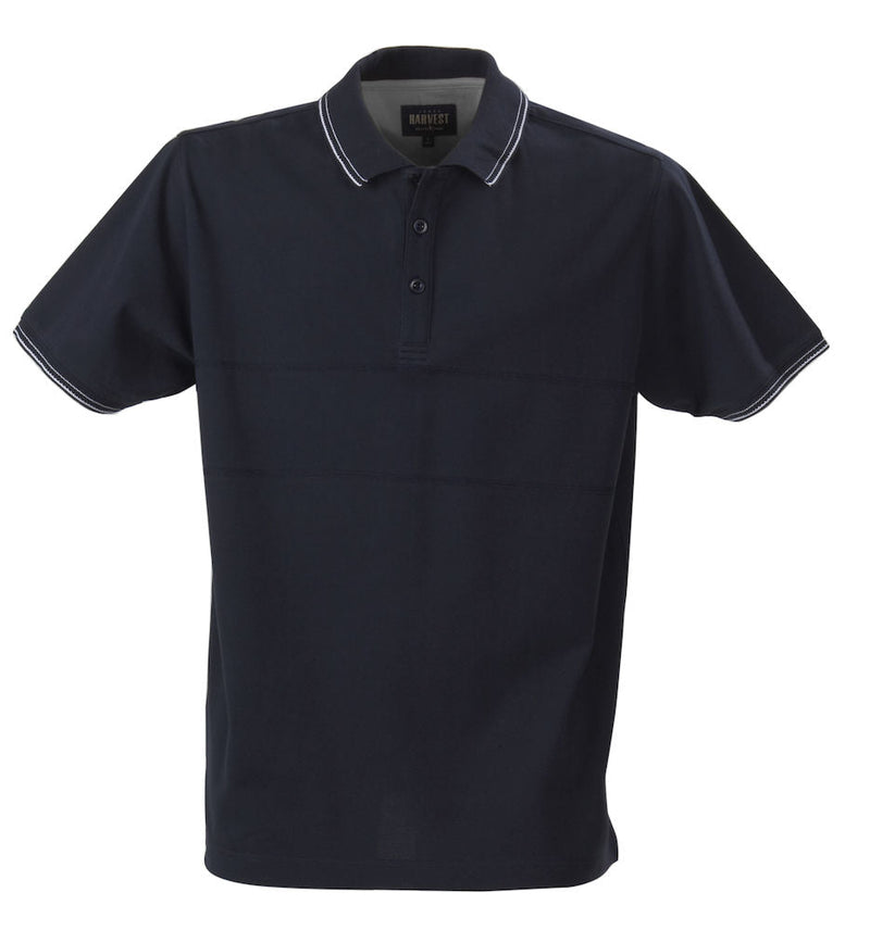 HARVEST RAWLINS MEN PIQUE NAVY - Suomen Brodeeraus