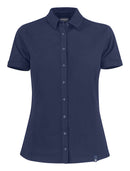 HARVEST Shellden Lady polo NAVY - Suomen Brodeeraus