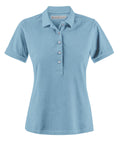 HARVEST SUNSET STRETCH POLO LADY LT. TURQUOIS - Suomen Brodeeraus