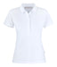 HARVEST SUNSET STRETCH POLO LADY WHITE - Suomen Brodeeraus