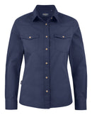 HARVEST TREEMORE LADY SHIRT NAVY - Suomen Brodeeraus
