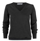HARVEST Westmore Lady merino pullover BLACK - Suomen Brodeeraus