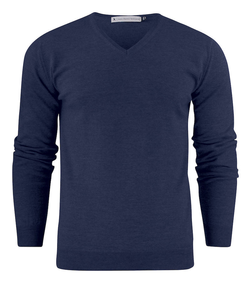 HARVEST Westmore merino pullover NAVY - Suomen Brodeeraus