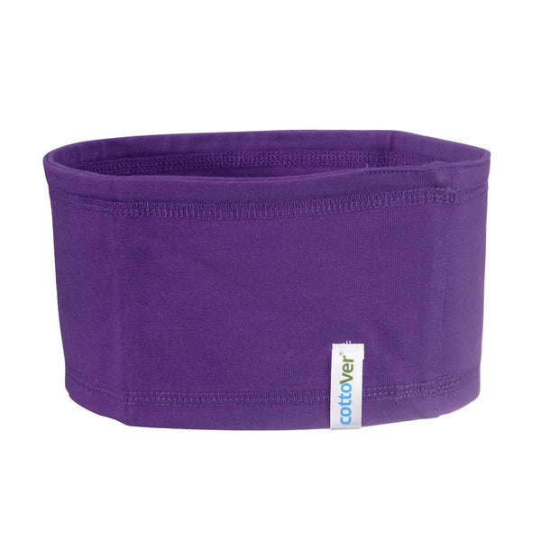 HEADBAND (GOTS) PURPLE One Size - Suomen Brodeeraus