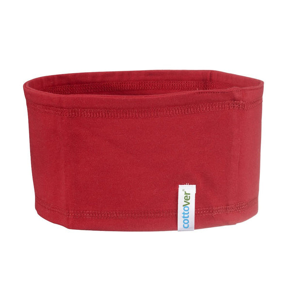 HEADBAND (GOTS) RED One Size - Suomen Brodeeraus