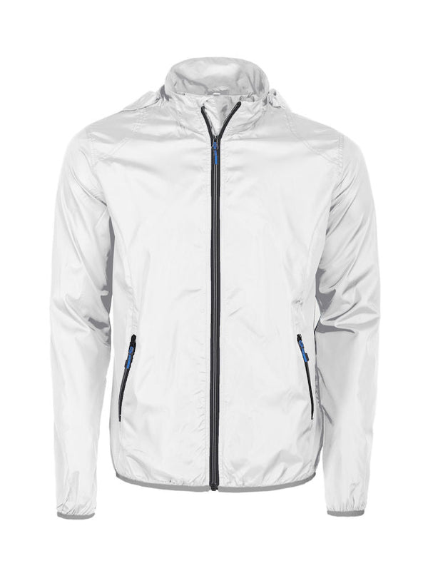 Headway Windbreaker White - Suomen Brodeeraus