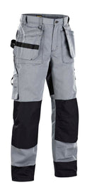 Heavy Duty riipputaskuhousut Harmaa/Musta - Suomen Brodeeraus