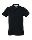 Heavy Premium polo Black - Suomen Brodeeraus