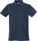 Heavy Premium polo Dark navy - Suomen Brodeeraus