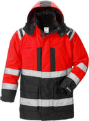 High vis 3-in-1 parka LK 3, 4036 GTT Hi-Vis Red/Black - Suomen Brodeeraus