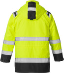 High vis 3-in-1 parka LK 3, 4036 GTT Hi-Vis Yellow/Black - Suomen Brodeeraus