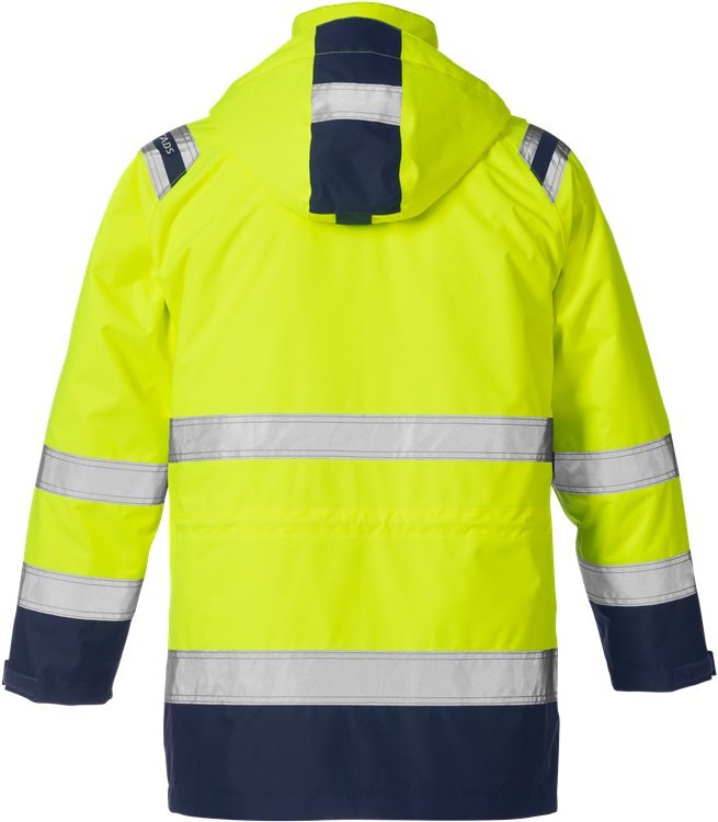 High vis 3-in-1 parka LK 3, 4036 GTT Hi-Vis Yellow/Navy - Suomen Brodeeraus