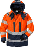 High vis Airtech® kuoritakki naisten lk 3 4518 GTT Orange/Navy - Suomen Brodeeraus