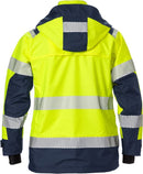 High vis Airtech® kuoritakki naisten lk 3 4518 GTT Yellow/Navy - Suomen Brodeeraus