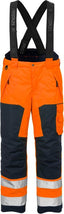 High vis Airtech® talvihousut lk.2, 2035 GTT Hi-Vis Orange/Navy - Suomen Brodeeraus
