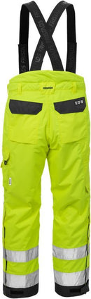 High vis Airtech® talvihousut lk.2, 2035 GTT Hi-Vis Yellow/Black - Suomen Brodeeraus