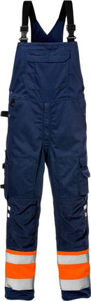 High vis avosuoja lk 1 1025 PLU Hi-Vis Orange/Navy - Suomen Brodeeraus