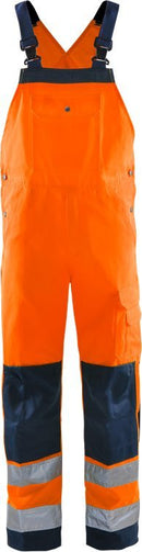 High vis avosuoja lk.2, 1001 TH Hi-Vis Orange/Navy - Suomen Brodeeraus