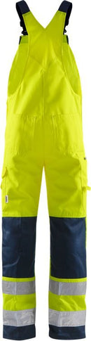High vis avosuoja lk.2, 1001 TH Hi-Vis Yellow/Navy - Suomen Brodeeraus