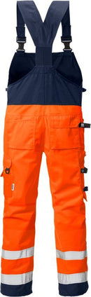 High vis avosuoja LK.2, 1014 PLU Hi-Vis Orange/Navy - Suomen Brodeeraus