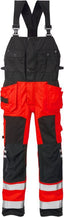 High vis avosuoja LK.2, 1014 PLU Hi-Vis Red/Black - Suomen Brodeeraus